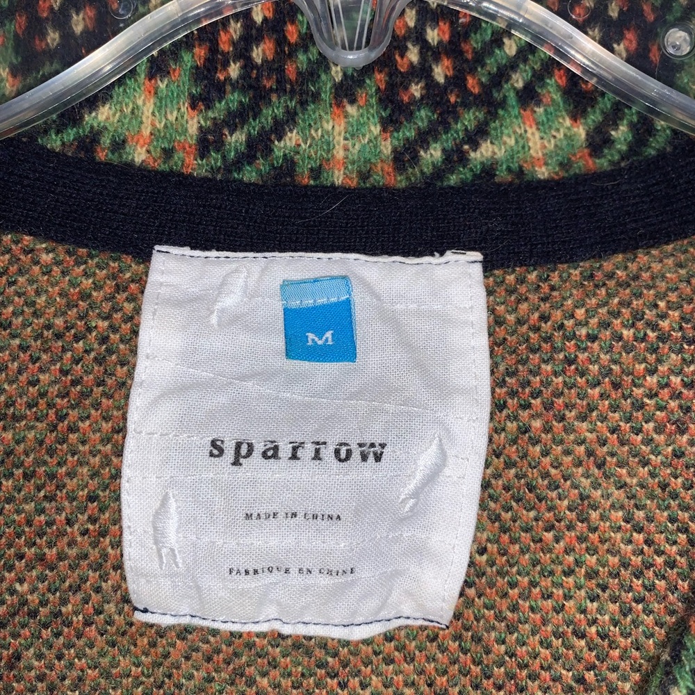 Anthropologie Sparrow Millbrook Jacquard Cardigan - Picture 5 of 16